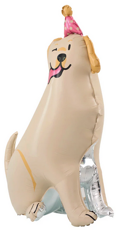 Balon Foliowy stojący Pies Golden 76x96cm