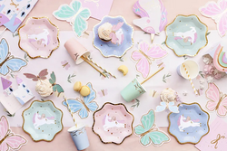 Serwetki Kolorowe Pastelowe MOTYLKI 16x12cm 12cm