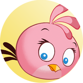 Opłatek tortowy 14 cm, Angry Birds 1 szt.