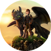 Opłatek tortowy 29 cm, 1 szt. Jak wytresować smoka