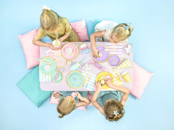 Talerzyki, miętowy, 18 cm