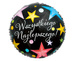 Balon foliowy Wszystkiego Najlepszego, 18", 1 szt.