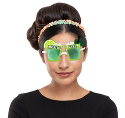 Okulary Imprezowe Drink MOJITO GIRL Fotobudka
