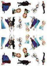 Figurki na babeczki, Frozen Kraina Lodu 1 kpl.