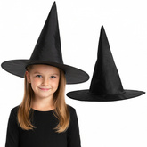 Czapka WIEDŹMY (czarownicy), czarny, 1 szt.
