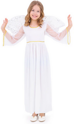 Strój Kostium ANIOŁEK Anioł JASEŁKA 120/130cm