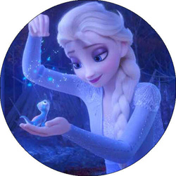 Opłatek tortowy 20 cm, Frozen II 1 szt.