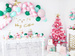 Balony Pastelowe Zielone Urodziny 12cm 100szt.
