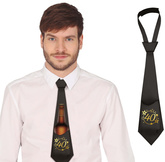 Krawat z Kieszonką na Butelkę 40 Urodziny