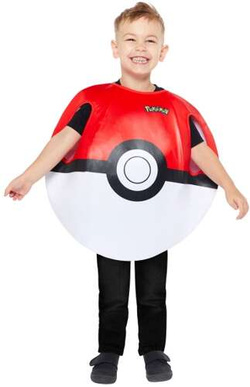 Strój Kostium POKEBALL Pokemon Licencja 8-12 lat