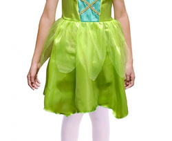 Kostium Strój Zielona Wróżka Dzwoneczek 130/140 cm