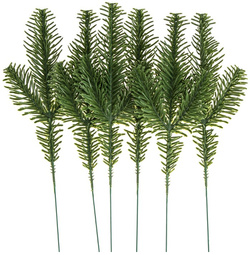 Gałązki Sosny Zielone 26 cm, 6 szt.