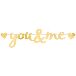 Baner you & me - Everyday Love, 92x20cm
