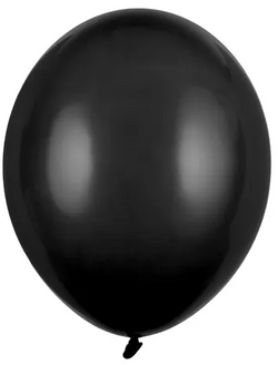 Balony Strong 27cm, Pastel Black 100szt.