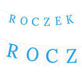 Baner ROCZEK Niebieski, 1kpl.
