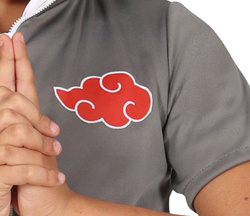 Kostium Strój Czarny NINJA Wojownik Anime 14-16lat