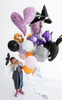 Balon foliowy Nietoperz, 40,5x13 cm