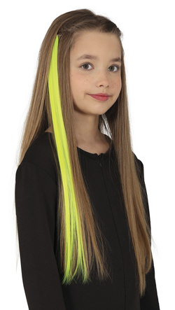 PASEMKA Pasma do Włosów ŻÓŁTE 50cm 3szt.