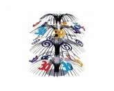 Dekoracja na stół 30 Urodziny, 45 cm, 1 szt.