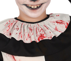 Kostium Strój Krwawy UPIORNY KLAUN Horror 7-9 lat