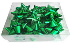 Rozety przyklejane 11 cm, zielone 15 szt. 1 op.