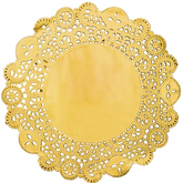 Serwetki Podkładki pod Talerze Złote 35cm 50szt.