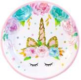 Talerzyki Jednorożec, 23cm, 6szt.