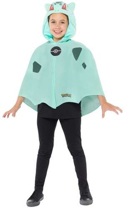 Strój Kostium Peleryna BULBASAUR Pokemon 8-12 lat