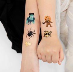 Tatuaże na Halloween mix wzorów 19 szt.