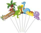 Toppery Happy Birthday Dino z Wulkanem+PALMA