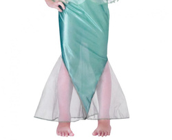 Kostium Strój Mała Zielona Syrenka 130/140cm