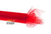Organza dekoracyjna 36cm*10y, czerwona, 1 szt.