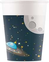 Kubeczki Kubki Papierowe KOSMOS Planety 200ml 8szt