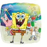 Balon foliowy Spongebob 43cm 1 szt.