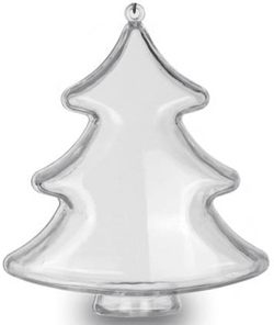 Choinka akrylowa 10cm 5szt.