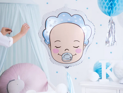 Balon Foliowy CHŁPOPIEC Bobas Baby Shower 40x45cm