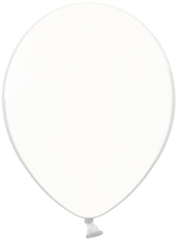 Balony Strong 23cm, Crystal Clear, 100 szt. 