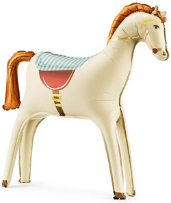 Balon Foliowy Stojący Konik KOŃ, 86,5x73 cm