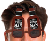 Okulary Imprezowe Butelki WHISKY Whiskey Fotobudka