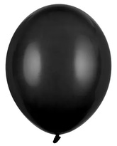 Balony St. 23cm (10") Pastel Black, 1 szt.
