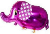Balon foliowy Słonik, 82x46cm, 1szt.