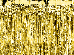 Kurtyna do Zdjęć ZŁOTA Metaliczna Tło 100x200cm
