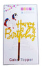 Topper Dekoracja na Tort Happy Birthday JEDNOROŻEC