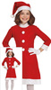 Strój Kostium  Mikołajka PANI MIKOŁAJOWA 7-9 lat
