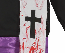 Strój Kostium KSIĄDZ Zombie Halloween 52-54 L