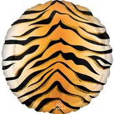 Balon Foliowy Tygrys Zwierzęta Safari Party 43cm