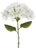 Sztuczny Kwiat - Biała Hortensja, 35 cm