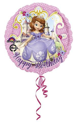 Balon foliowy 18” Jej Wysokość Zosia HB, 1 szt.