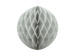 Kula Bibułowa Jasny szary 30 cm, 1 szt.