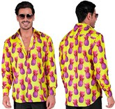 Koszula z Długim Rękawem ANANASY Aloha UV L/XL